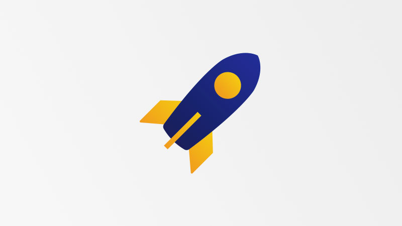 Illustration of rocket launching. Illustration of rocket launching.
