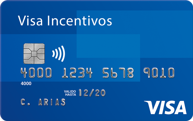 Tarjeta Visa Incentivos