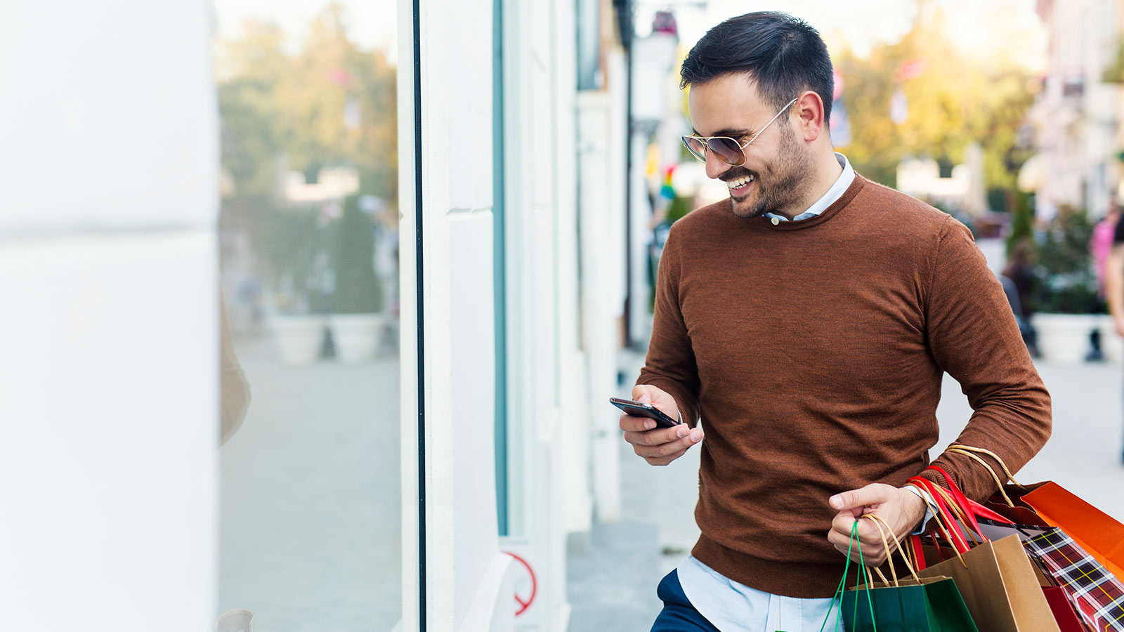 Hombre de compras