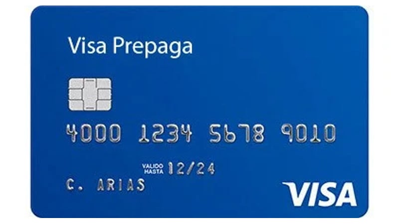 Tarjeta Visa Prepaga