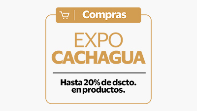 Hasta 20% de descuento en Expo Cachagua